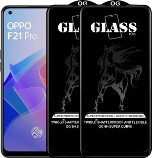 TWIGLO Edge To Edge Tempered Glass for OPPO F21 PRO
