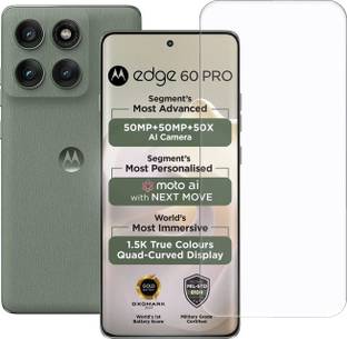 NEXZONE Edge To Edge Tempered Glass for MOTOROLA Edge 60 Pro