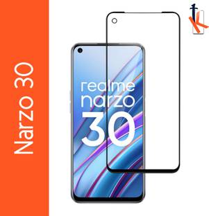 TCartoHUB Edge To Edge Tempered Glass for Realme Narzo 30