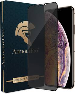 ArmourPro Edge To Edge Tempered Glass for Apple iPhone XS Max, Apple iPhone 11 Pro Max, Privacy Anti Spy Glass with Matte Finish