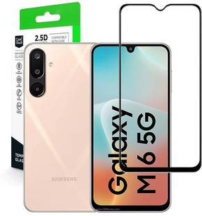HOBBYTRONICS Edge To Edge Tempered Glass for SAMSUNG M16 5G, SAMSUNG M16, SAMSUNG GALAXY M16 5G, SAMSUNG GALAXY M16