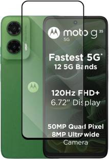 KWINE CASE Edge To Edge Tempered Glass for MOTOROLA g35 5G, MOTOROLA g35 5G