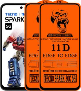 TWIGLO Edge To Edge Tempered Glass for TECNO SPARK 30C 5G