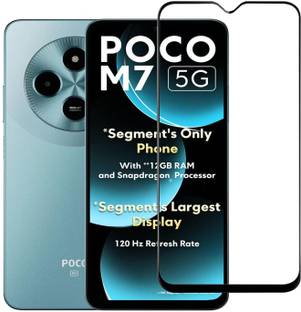 EITANSHA CREATION Edge To Edge Tempered Glass for POCO M7