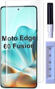 GDBUY Edge To Edge Tempered Glass for Motorola Edge 60 Fusion 5G, Moto Edge 60 Fusion 5G