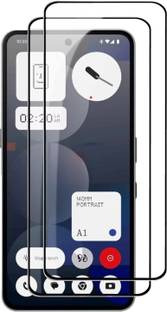 NKCASE Edge To Edge Tempered Glass for Nothing Phone (3a), Nothing Phone 3a