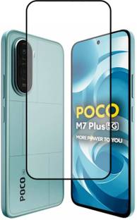 SMARTCASE Edge To Edge Tempered Glass for POCO M7 Plus 5G