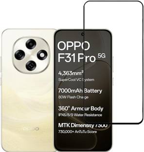 KARTRAY Edge To Edge Tempered Glass for OPPO F31 Pro Plus 5G