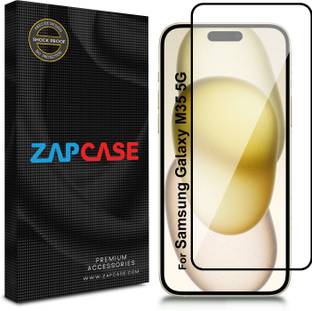 Zapcase Edge To Edge Tempered Glass for Samsung Galaxy M35 5G