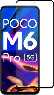Dainty TECH Edge To Edge Tempered Glass for Poco M6 PRO 5G, Redmi 12, Redmi 12 5G