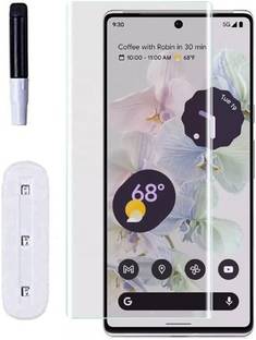 A-Allin1 Edge To Edge Tempered Glass for Google Pixel 7 Pro, UV Temper Glass (Ultra-Slim, Anti-Scratch and Precise Cutouts)