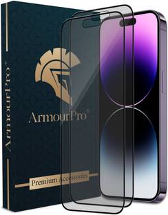 ArmourPro Edge To Edge Tempered Glass for iPhone 14 Pro, Apple iPhone 14 Pro, iPhone 15, Apple iPhone ...