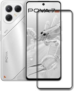NSTAR Edge To Edge Tempered Glass for Tecno Pova 7 5G