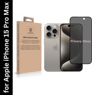 GLOBAL NOMAD Edge To Edge Tempered Glass for Apple iPhone 15 Pro Max