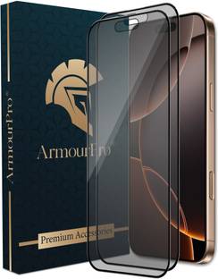 ArmourPro Edge To Edge Tempered Glass for iPhone 16 Pro Max, Apple iPhone 16 Pro Max, 16 Pro Max, Matte Finish Glass
