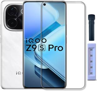 NSTAR Edge To Edge Tempered Glass for iQOO Z9s Pro 5G, iQOO Z9s Pro, (UV)