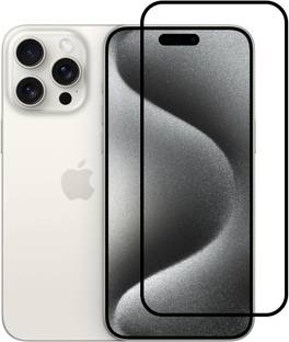 NRSON Edge To Edge Tempered Glass for Iphone 15 Pro max, Apple Iphone 15 Pro max