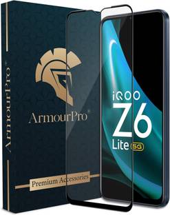 ArmourPro Edge To Edge Tempered Glass for iQOO Z6 Lite 5G, iQOO Z6 5G, iQOO Z3 5G, iQOO Z6 Lite