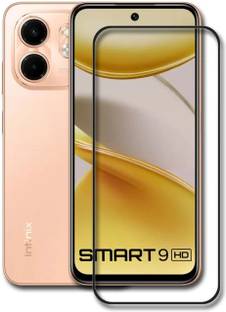 INFINITYWORLD Edge To Edge Tempered Glass for Infinix Smart 9 HD