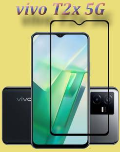 NKCASE Edge To Edge Tempered Glass for Vivo T2x 5G, Vivo T2x 5G, (6.58V)