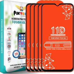 PikTrue Edge To Edge Tempered Glass for Vivo T2X 5G