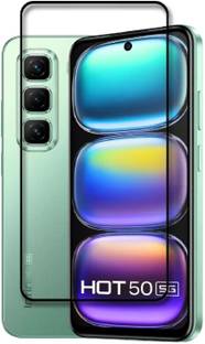 NKCASE Edge To Edge Tempered Glass for Infinix Hot 50 5G