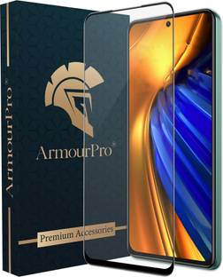 ArmourPro Edge To Edge Tempered Glass for Poco F4 5G, Poco X3, Poco M2 Pro, Poco X3 Pro, Poco X4 Pro 5G