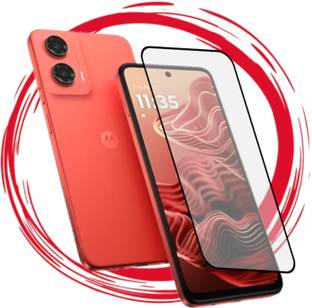 VISHRN CASES Edge To Edge Tempered Glass for MOTOROLA g35 5G, MOTO g35 5G