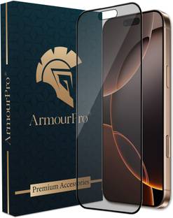ArmourPro Edge To Edge Tempered Glass for iPhone 16 Pro Max, Apple iPhone 16 Pro Max, 16 Pro Max, Matte Finish Glass