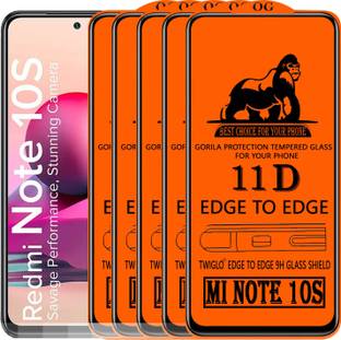 TWIGLO Edge To Edge Tempered Glass for REDMI NOTE 10S