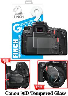 KANCHA Edge To Edge Tempered Glass for CANON 90D DSLR