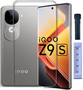 NKCASE Edge To Edge Tempered Glass for iQOO Z9s 5G, iQOO Z9s, (UV)