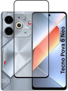 Flipkart SmartBuy Edge To Edge Tempered Glass for Tecno Pova 6 Neo