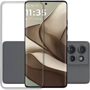 NKCASE Edge To Edge Tempered Glass for MOTOROLA Edge 50, Motorola Edge 50, (UV)