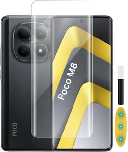 KWINE CASE Edge To Edge Tempered Glass for Poco M8 5G