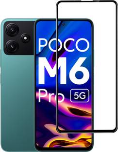 Gorilla Cases Edge To Edge Tempered Glass for POCO M6 Pro 5G