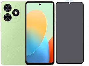 Blate Edge To Edge Tempered Glass for Tecno Spark Go 2024, Privacy Glass, ESD Glass, Anti Peep, Anti Static, Big Curve Glass, Dust Proof, Protector, Tempered Glass, Screen Guard