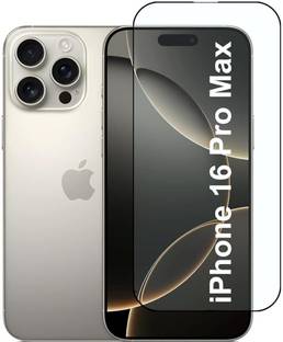 EITANSHA CREATION Edge To Edge Tempered Glass for iPhone 16 Pro Max
