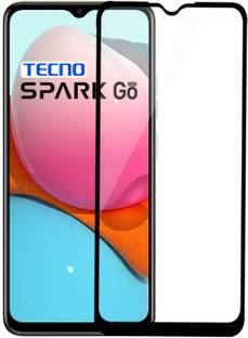 HUPSHY Edge To Edge Tempered Glass for Tecno Spark Go 2023