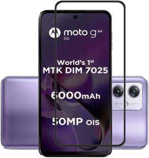 NKCASE Edge To Edge Tempered Glass for Motorola G54 5G, Motorola G64 5G