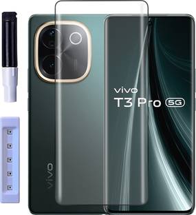 Artistque Edge To Edge Tempered Glass for Vivo T3 Pro 5G