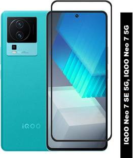 DSCASE Edge To Edge Tempered Glass for IQOO Neo 7 5G, iQOO Neo 7 SE 5G