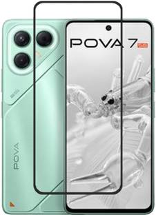 BRENZZ Edge To Edge Tempered Glass for Tecno Pova 7 5G