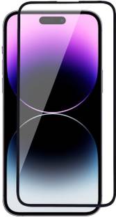 EITANSHA CREATION Edge To Edge Tempered Glass for Apple iPhone 14, iPhone 14