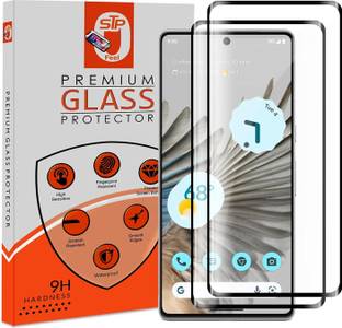 STP FEEL Edge To Edge Tempered Glass for Google Pixel 6A Advanced Black Border Screen Protector Guard