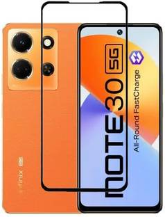 DANRAVUSJT Edge To Edge Tempered Glass for Infinix Note 30 5G