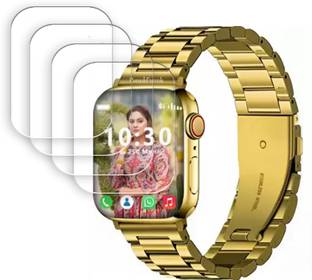 ARBAN Edge To Edge Tempered Glass for PunnkFunnk S9 Model BT Calling Smartwatch SMARTWATCH SCREEN GUARD