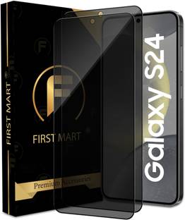 FIRST MART Edge To Edge Tempered Glass for Samsung Galaxy S24 5G, Samsung S24 5G, Samsung S24, Privacy Anti Spy Glass