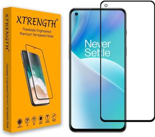 XTRENGTH Edge To Edge Tempered Glass for OnePlus Nord 2 5G, OnePlus Nord CE 5G, Realme GT 5G, Realme GT Master Edition, Realme X7 5G, Realme X7 Max, OPPO Reno 6 5G