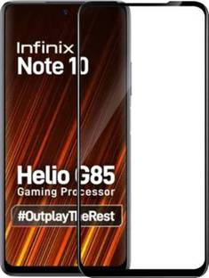 RCHJV Edge To Edge Tempered Glass for Infinix Note 10